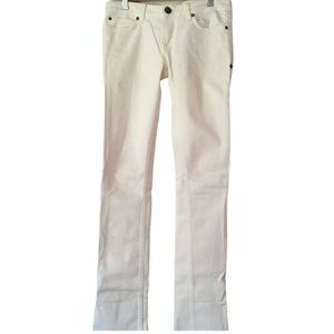 De Hoghton Couture Rock Punk White Jeans Size 27